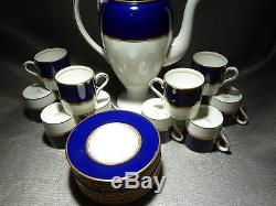 Wedgwood Royal Coffee Bone China Tea Set England W1029 Pot Saucer Cup Wedding