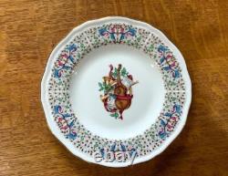 Wedgwood Royal Madrigal bone china 8 in. Salad plates SET of 4 Made in England