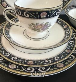 Wedgwood Runnymede 6-Pc Place Setting Bone China England 3 Sets Available