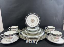 Wedgwood Runnymede Bone China(Set of 4)5 Pc Place Setting1st Quality20 Piece