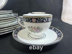 Wedgwood Runnymede Bone China(Set of 4)5 Pc Place Setting1st Quality20 Piece