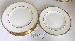 Wedgwood Set Bone China Made In England Cup Saucer Dessert Plate. White Gold