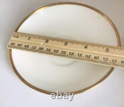 Wedgwood Set Bone China Made In England Cup Saucer Dessert Plate. White Gold