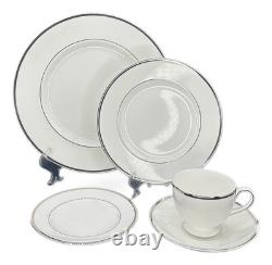 Wedgwood Sterling 5 Piece Place Setting Bone China England NWT