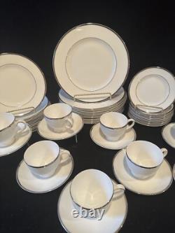 Wedgwood Sterling 5 piece service for twelve bone china England