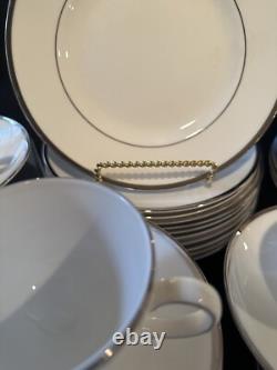 Wedgwood Sterling 5 piece service for twelve bone china England