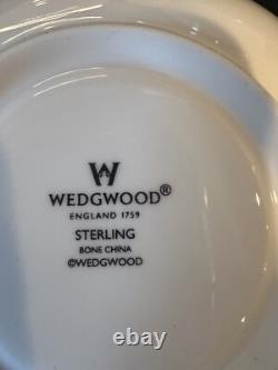 Wedgwood Sterling 5 piece service for twelve bone china England