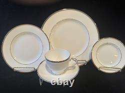 Wedgwood Sterling 5 piece service for twelve bone china England