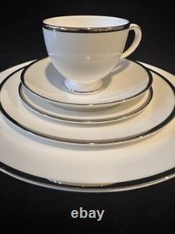Wedgwood Sterling 5 piece service for twelve bone china England