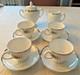 Wedgwood Sterling Bone China 4 Cup & Saucer Sets + Sugar Creamer NWT England
