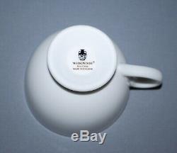 Wedgwood Teacups Saucers Bone China White Set/10 England