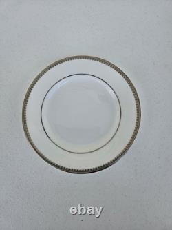 Wedgwood Vera Wang China Lace Gold 5-Piece Place Setting New