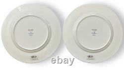 Wedgwood Vera Wang GROSGAIN Fine Bone China England 4 Dinner 4 Salad Excellent