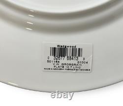 Wedgwood Vera Wang GROSGAIN Fine Bone China England 4 Dinner 4 Salad Excellent