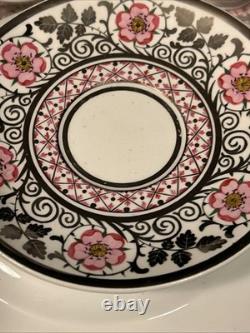 Wedgwood Vintage Dessert Service 12 Plates & 8 Cup/saucer Sets RARE PATTERN MINT