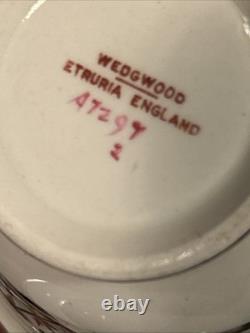 Wedgwood Vintage Dessert Service 12 Plates & 8 Cup/saucer Sets RARE PATTERN MINT