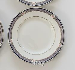 Wedgwood Waverley Bone China Salad Plates 8 1/8 England Set of 8