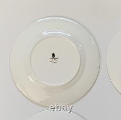 Wedgwood Waverley Bone China Salad Plates 8 1/8 England Set of 8