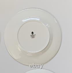 Wedgwood Waverley Bone China Salad Plates 8 1/8 England Set of 8