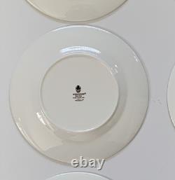Wedgwood Waverley Bone China Salad Plates 8 1/8 England Set of 8