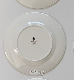 Wedgwood Waverley Bone China Salad Plates 8 1/8 England Set of 8