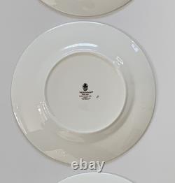 Wedgwood Waverley Bone China Salad Plates 8 1/8 England Set of 8
