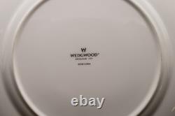 Wedgwood White Dinner Plates 10 7/8 Set of 5 Bone China FREE USA SHIPPING