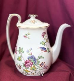 Wedgwood Williamsburg Cuckoo Coffee for Two Bone China England Set