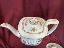 Wedgwood Williamsburg Cuckoo Coffee for Two Bone China England Set