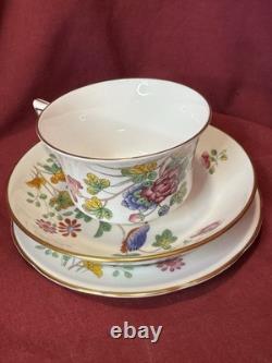 Wedgwood Williamsburg Cuckoo Coffee for Two Bone China England Set