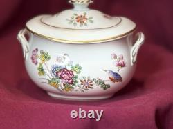 Wedgwood Williamsburg Cuckoo Coffee for Two Bone China England Set