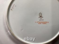 Wedgwood bone china SET of 10 FIVE-piece place settings X7000, Gold Rim, England