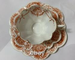 Wileman Foley China ENGLAND Antique Trio Set Cup & Saucer & Plate Shelley Used